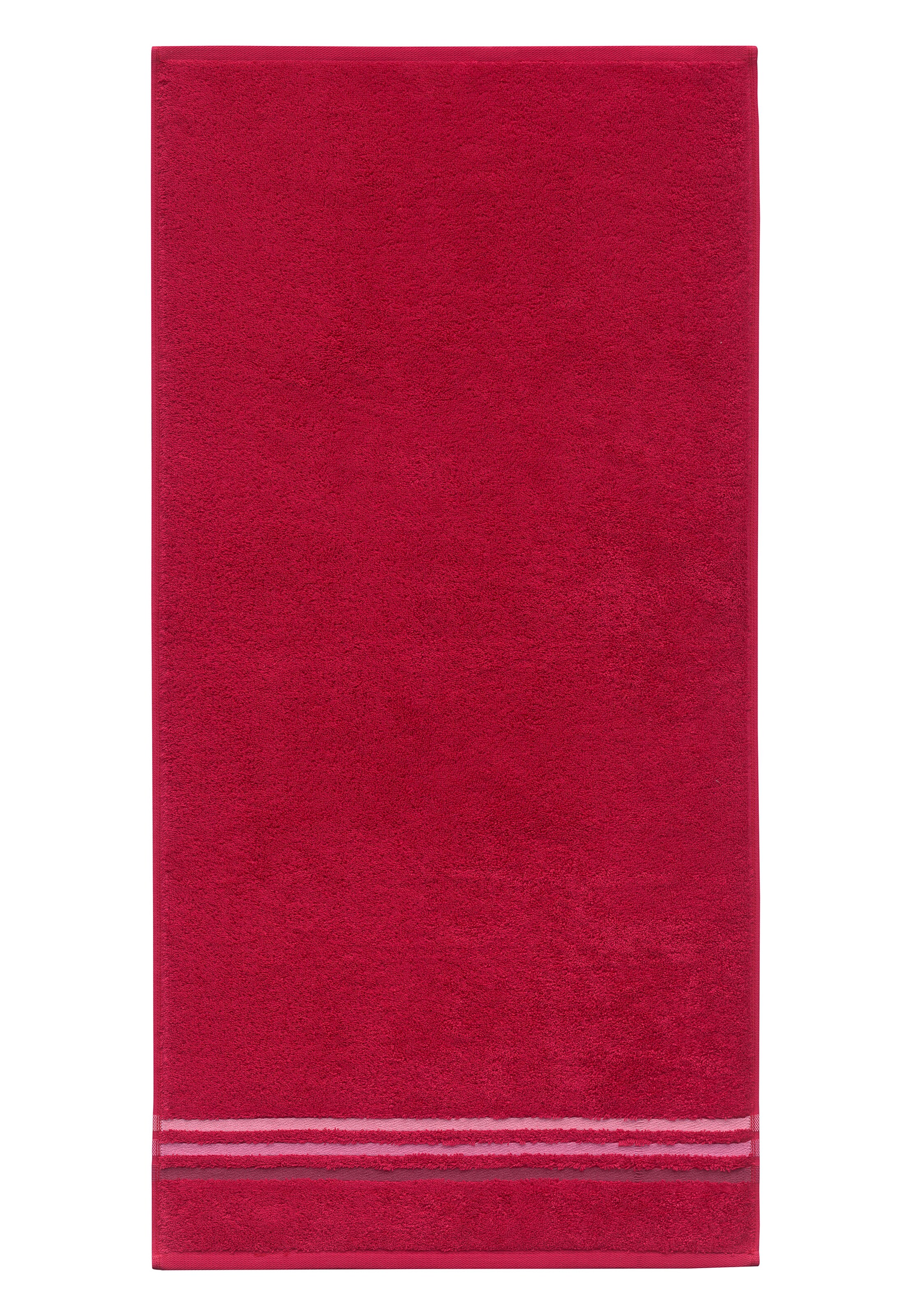 SCHIESSER Duschtücher 'Skyline Color' in Rot