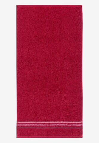 SCHIESSER Shower Towel 'Skyline Color' in Red