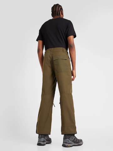 O'NEILL Ohlapna forma Outdoor hlače | zelena barva