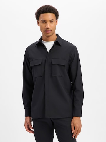 Digel Comfort Fit Sakko 'Arion' in Schwarz: Vorderseite