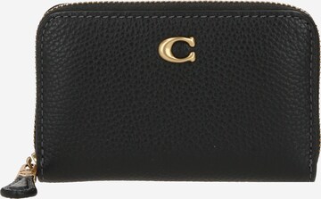 COACH Wallet in Black: front