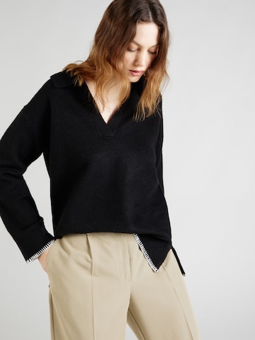 River Island Pullover in Schwarz