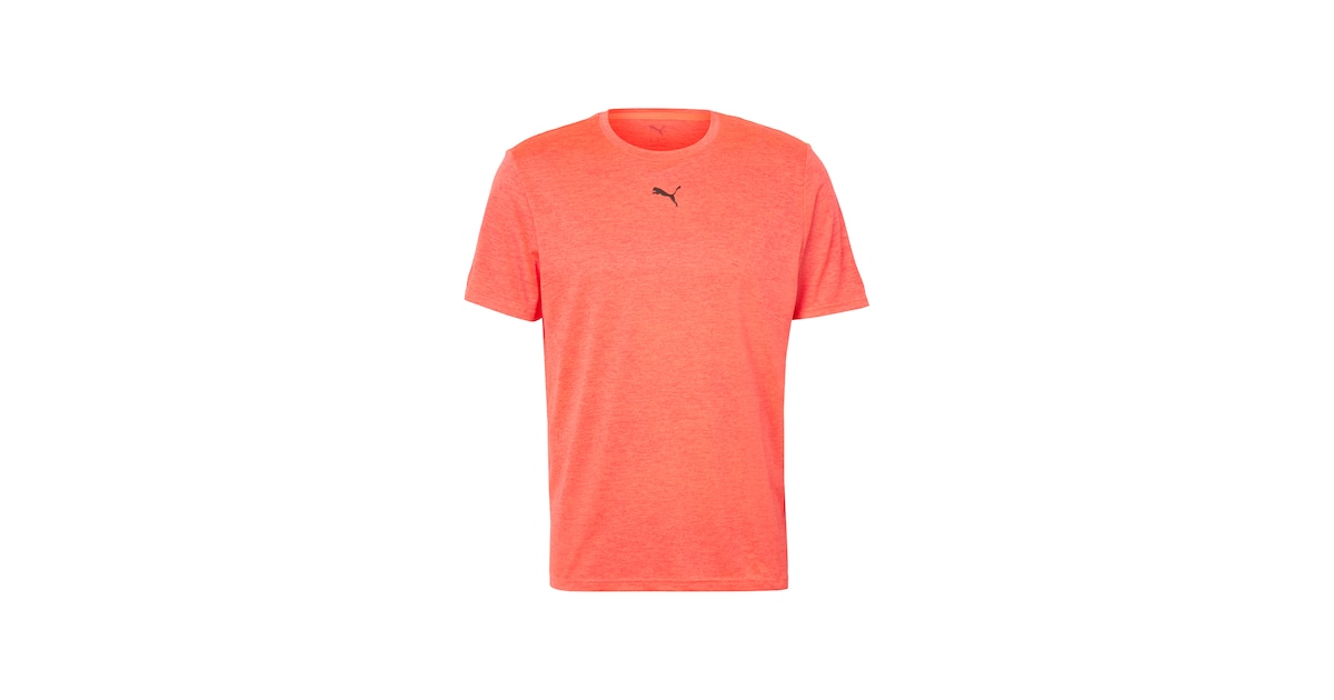 PUMA Tricou 'TAD ESSENTIALS' pe Roșu Orange | ABOUT YOU