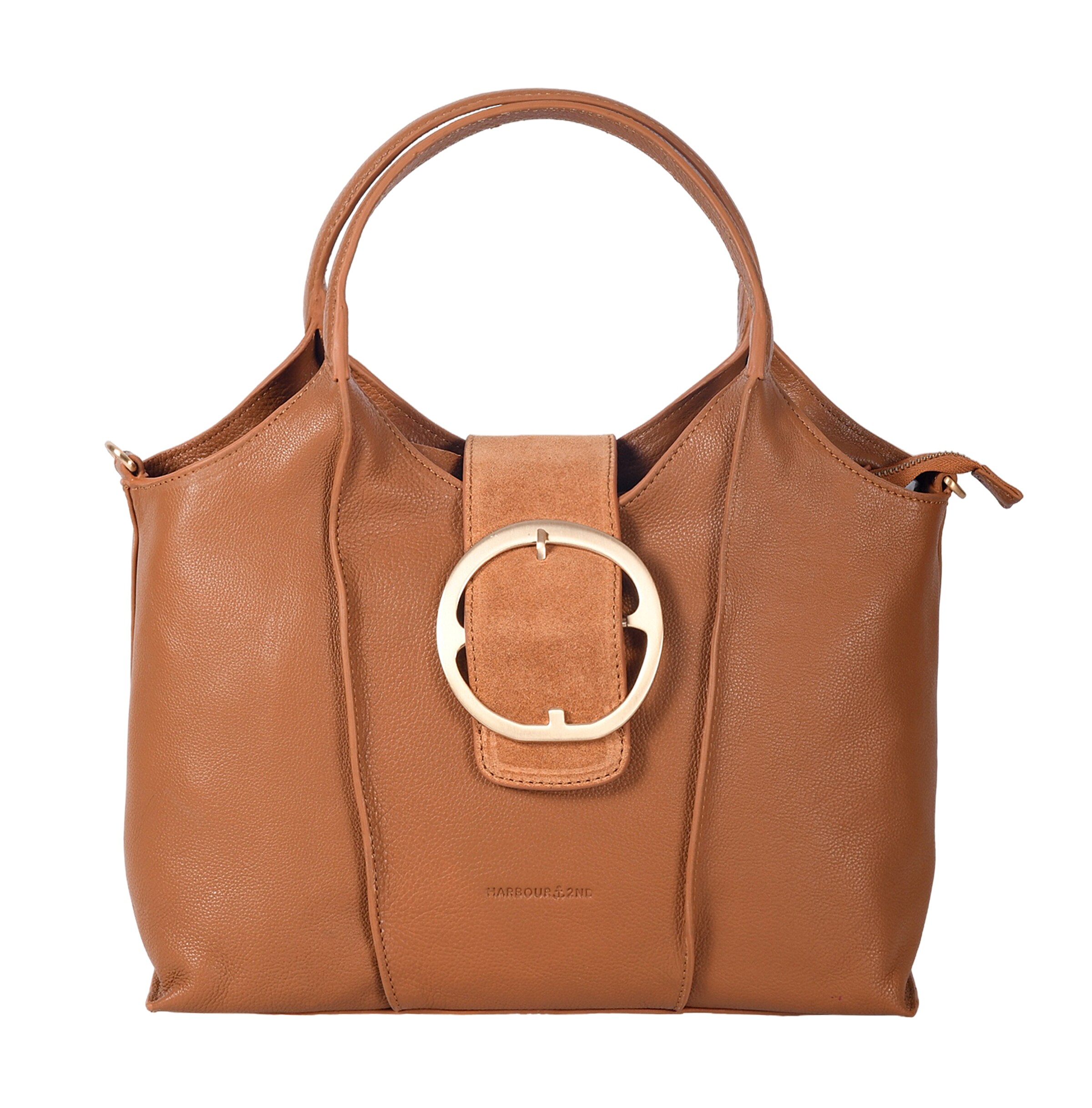 Borsa a spalla Harbour 2nd di colore sabbia, Visualizzazione prodotti