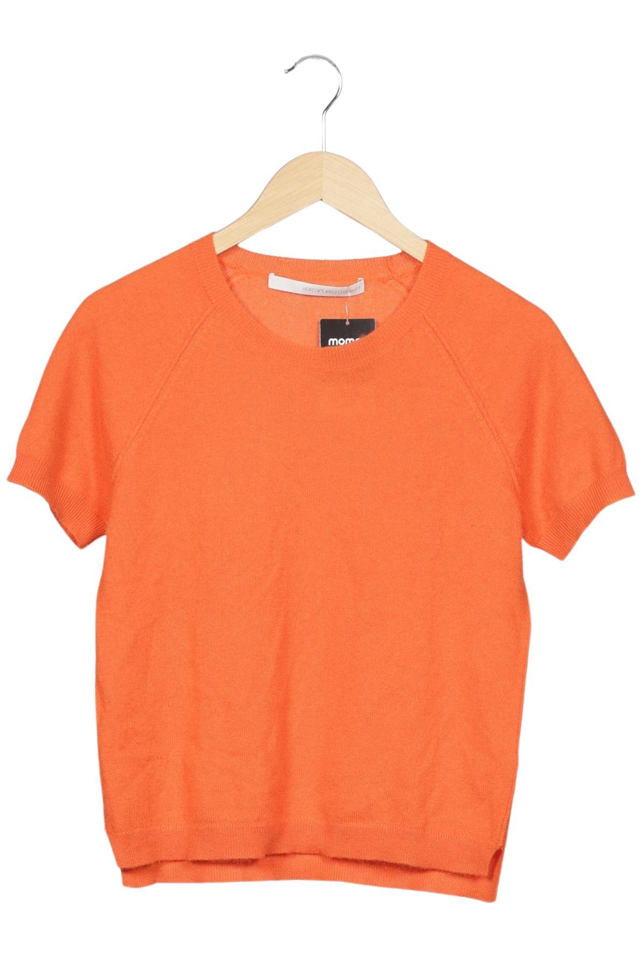 HERZENSANGELEGENHEIT Sweater & Cardigan in S in Orange: front