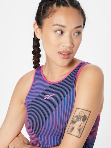 Reebok Sportovní top – fialová