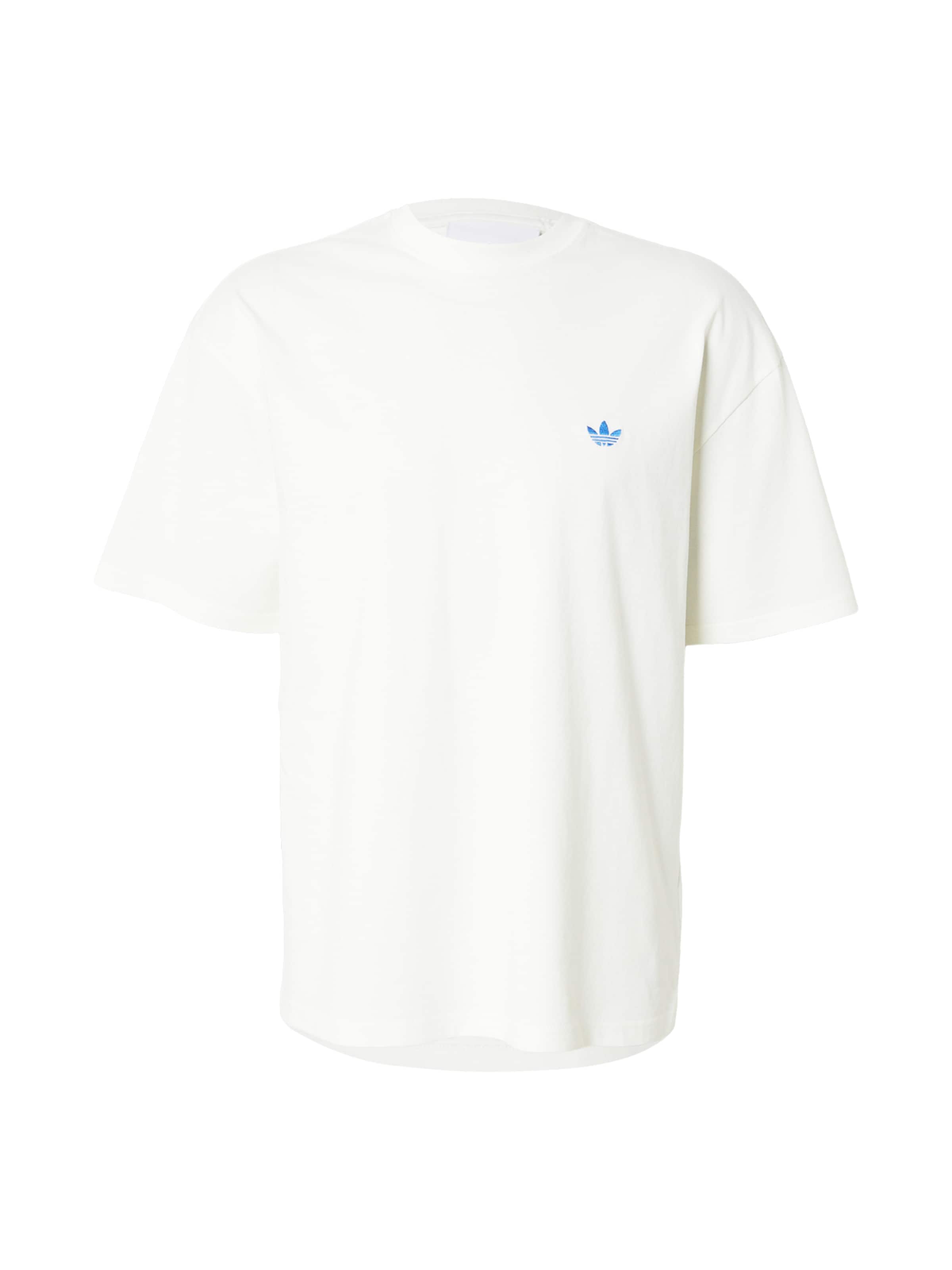 ADIDAS ORIGINALS Футболка 'NPL KC' в размере XS в Светло-бежевый / Лазурный / Светло-красный / Белый, Обзор товара