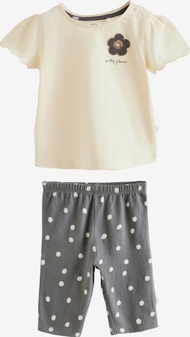 Next Komplet | siva barva: sprednja stran