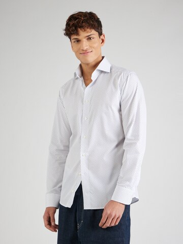 ETONSlim Fit Košulja - bijela boja: prednji dio