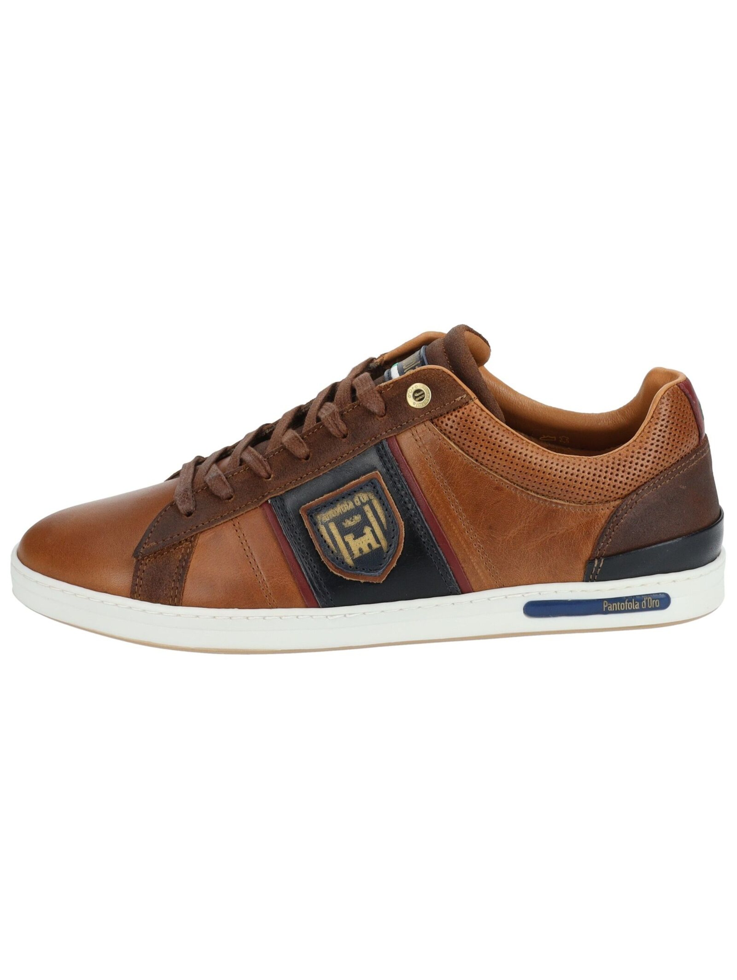 PANTOFOLA D'ORO Platform trainers 'Torretta' in Brown