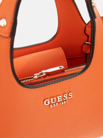GUESS Handtasche 'Calista' in Orange