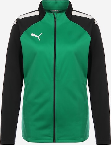 PUMA Sportsjakke 'Team Liga' i grøn: forside