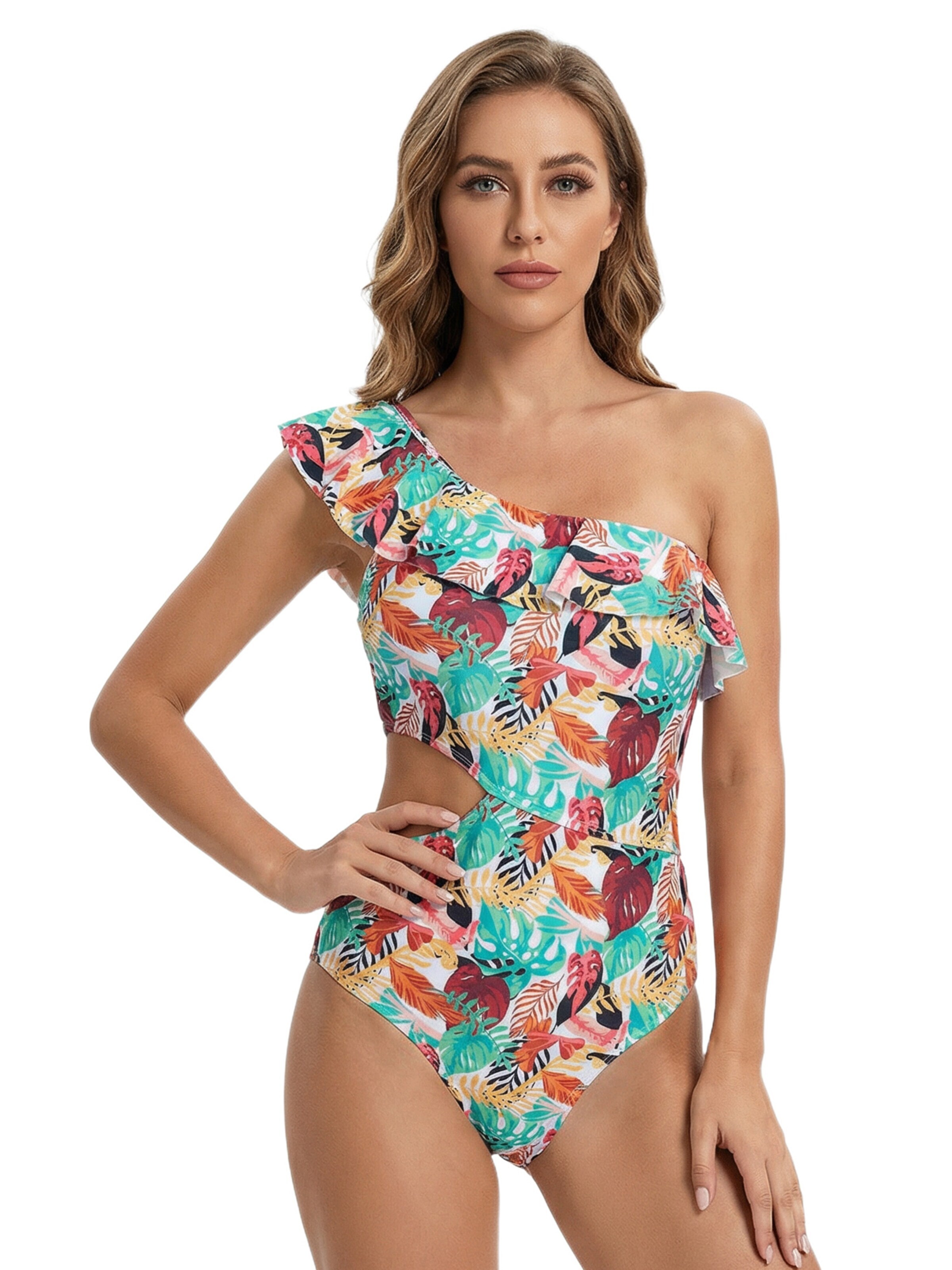 BONVERANO Classic Swimsuit in Mixed colors