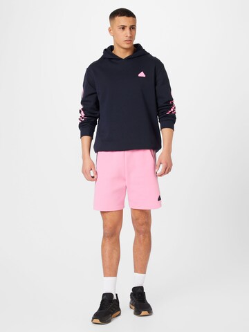 ADIDAS SPORTSWEAR Regular Sporthose 'Future Icons 3-Stripes' in Pink