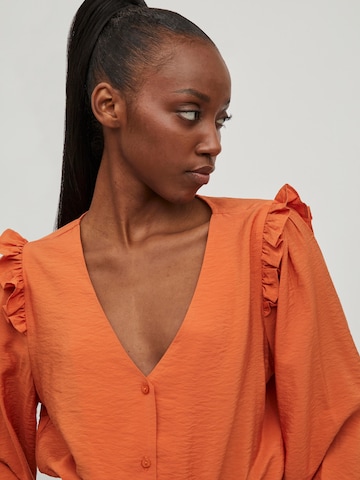 Camicia da donna 'Killy' di VILA in arancione