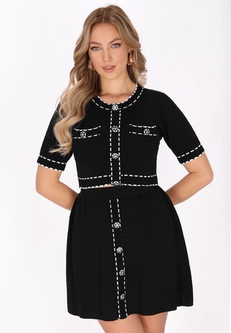 faina Kampsun 'Fashion Look', värv must: eest vaates