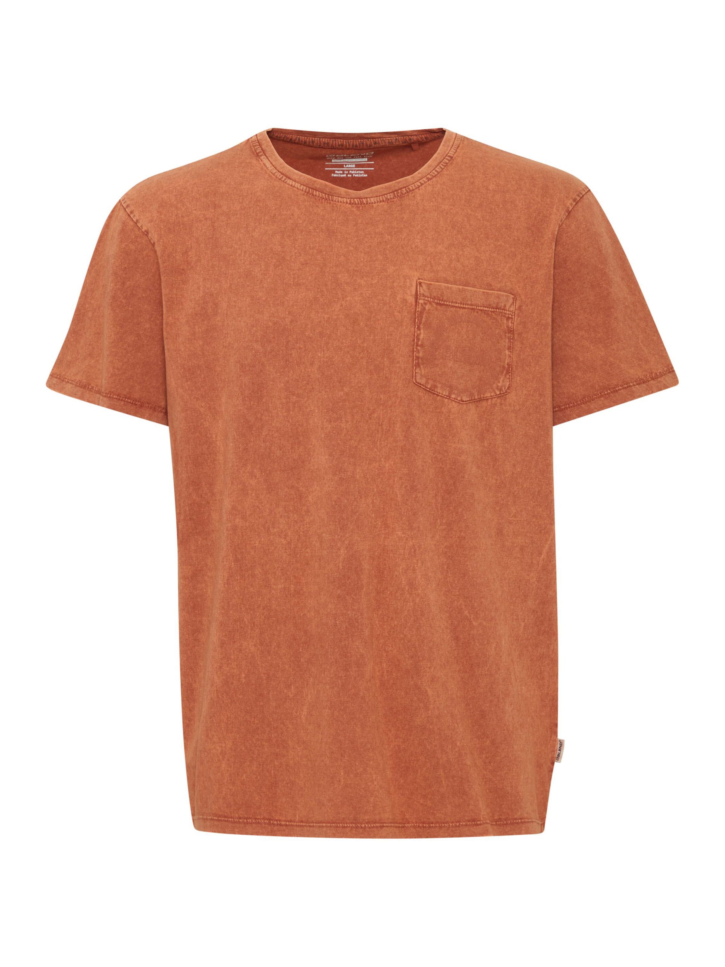 Maglietta 'Tee' di BLEND in marrone: frontale