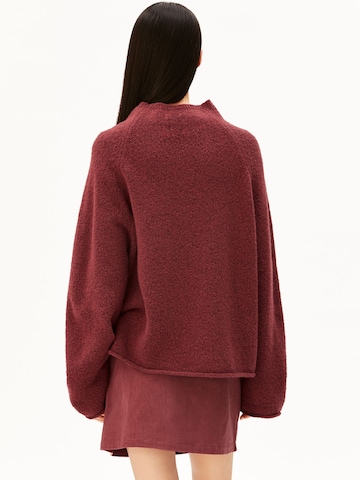 ARMEDANGELS Sweater 'Iconic Å Monaala' in Red