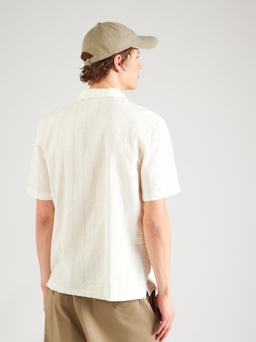 INDICODE JEANS Regular Fit Paita 'INWaves' värissä valkoinen