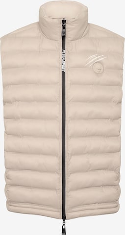 Plein Sport - Chaleco deportivo en beige: frente