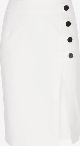 Jupe faina en blanc : devant