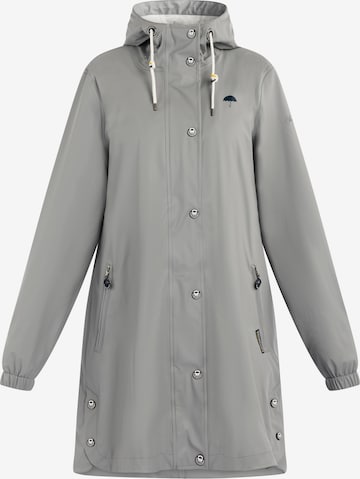 Manteau fonctionnel Schmuddelwedda en gris : devant