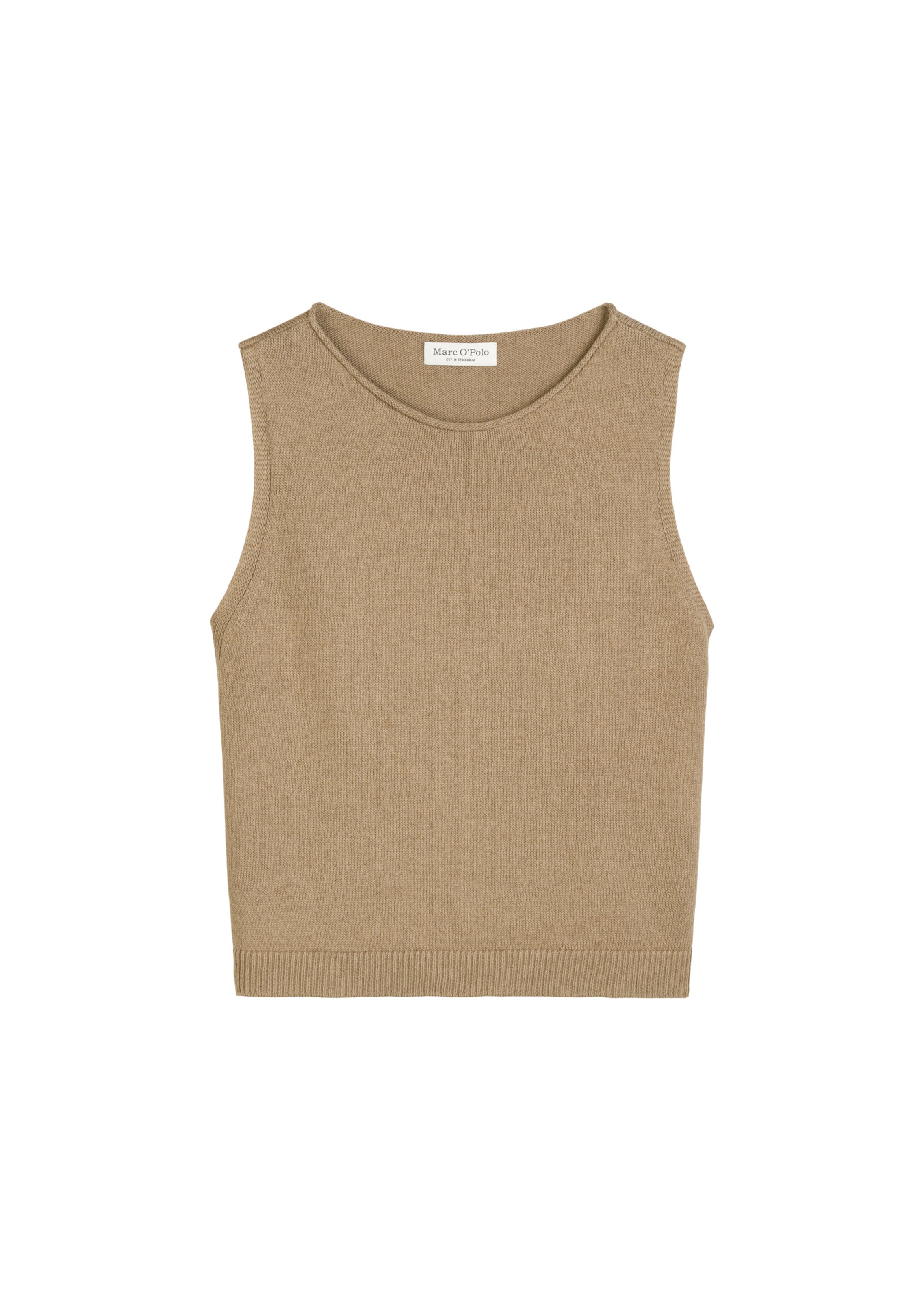 Marc O'Polo - Top de malha em bege: frente