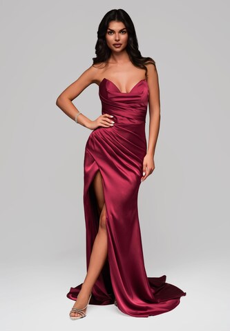 Ombre Avondjurk in Rood