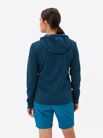 VAUDE Sports sweat jacket 'Skomer' in Blue