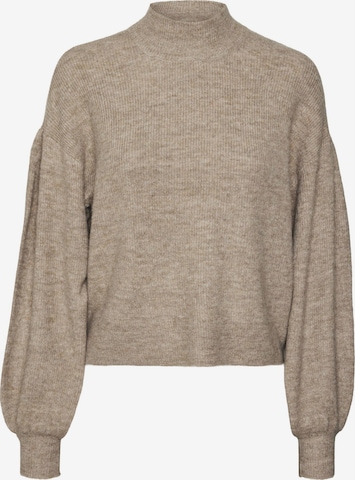 VERO MODA - Jersey en marrón: frente