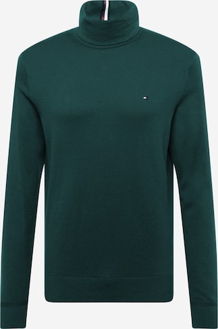 Pull-over TOMMY HILFIGER en vert : devant