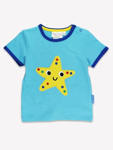 Toby Tiger Shirt‌‌‌‌‌‌ in Blau: Vorderseite