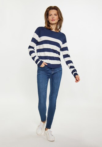 usha BLUE LABEL Pullover in Blau