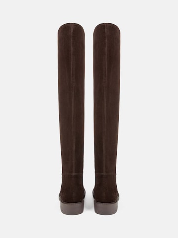 L37 HANDMADE SHOES Boots 'MR JONES MAXI' in Braun