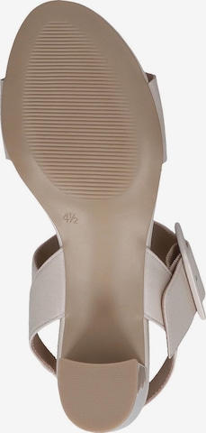 CAPRICE Strap Sandals in Beige