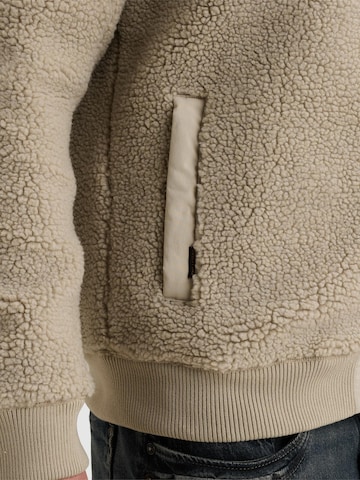 PME Legend Übergangsjacke 'Sherpa hybrid jacket with zipper closure'‌‌‌‌‌ in Grau