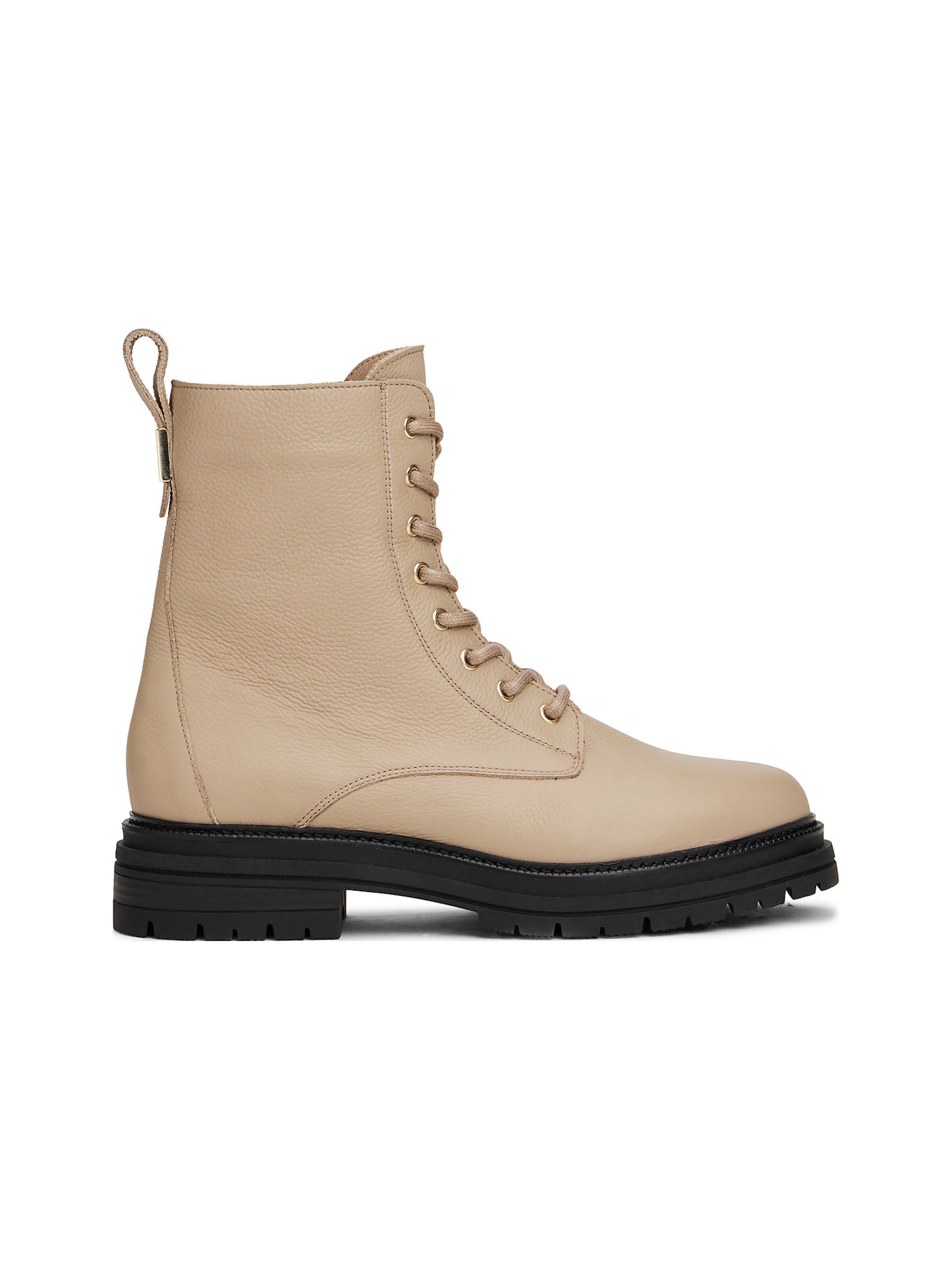 Bottines à lacets TOMMY HILFIGER en beige