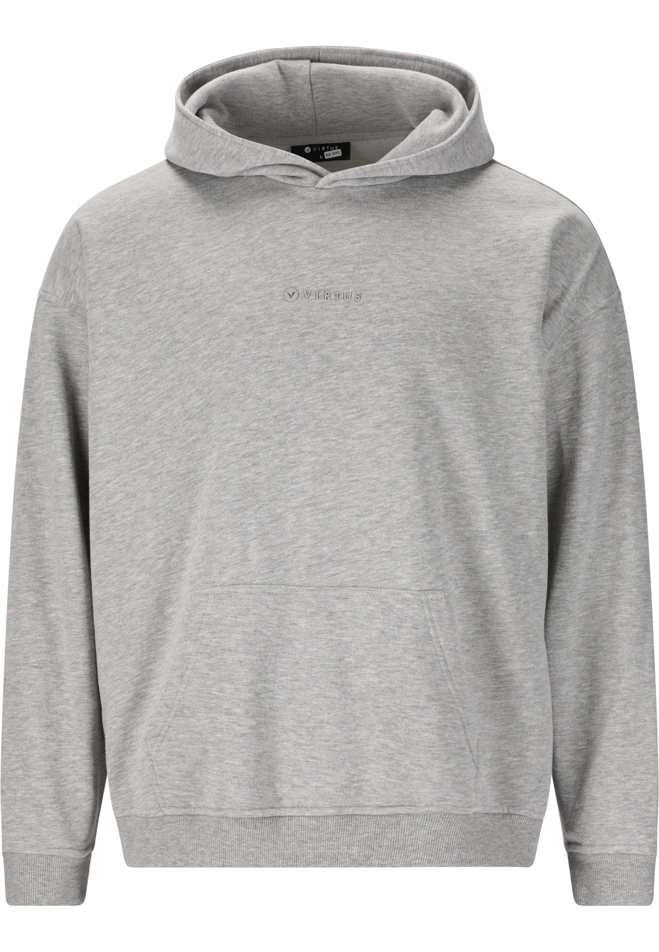 Virtus Sweatshirt 'Kayce' in Grau: Vorderseite