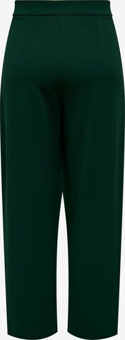 JDY Alt kitsenev Voltidega püksid 'CATIA', värv roheline