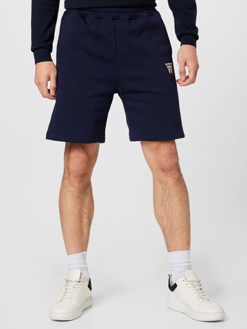 WOOD WOOD Regular Shorts 'Jax' in Blau: predná strana