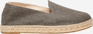 Espadrillas 'Alpargata Plana' di Alhamas in grigio: frontale