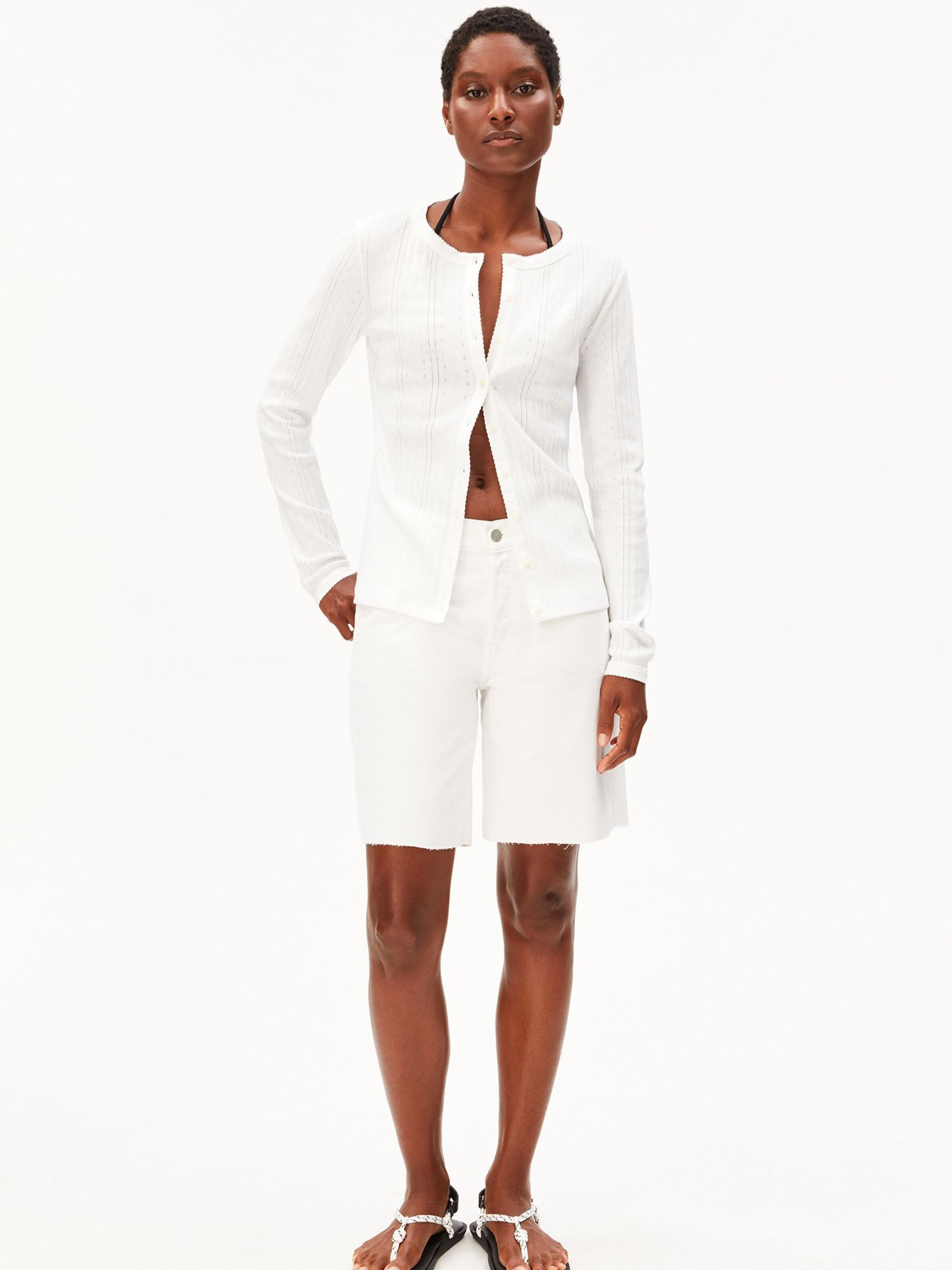 Cardigan ARMEDANGELS en blanc