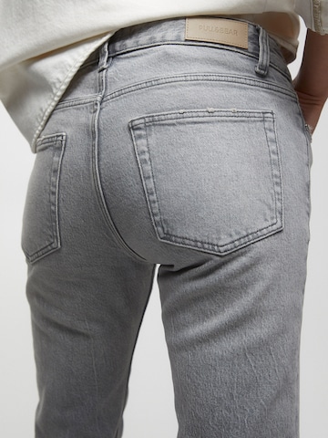 Pull&Bear Regular Jeans in Grau