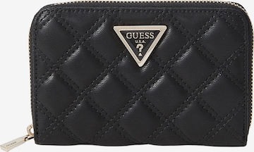 GUESS Kukkaro 'Giully II' värissä musta: etupuoli