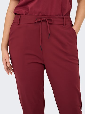 ONLY Carmakoma Конический (Tapered) Штаны 'CARGOLDTRASH CLASSIC' в Красный
