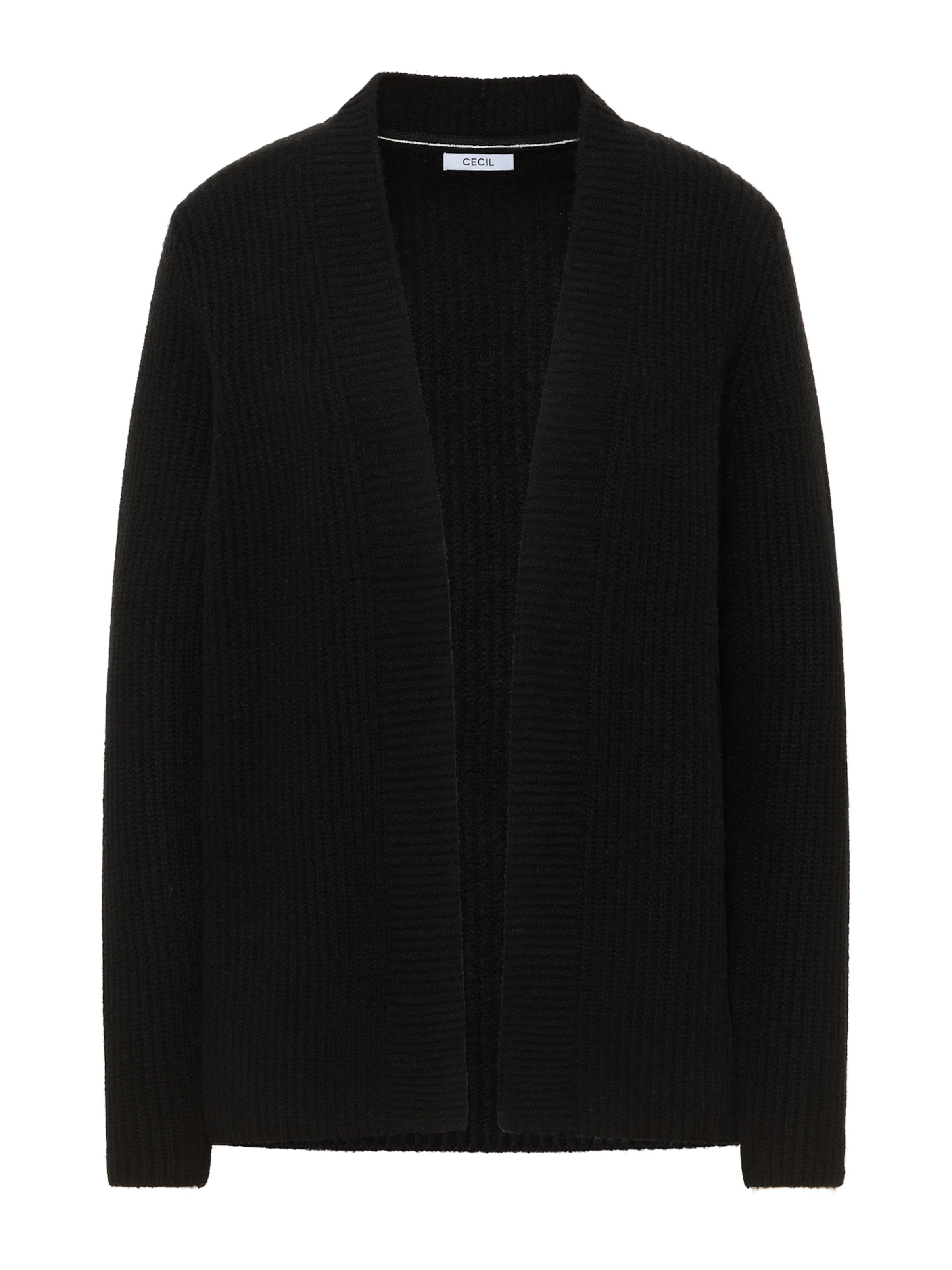 melns CECIL Adīta jaka: no priekšpuses