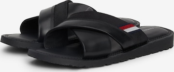 TOMMY HILFIGER - Zapatos abiertos en negro