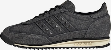 Sneaker bassa 'SL 72' di ADIDAS ORIGINALS in nero: frontale