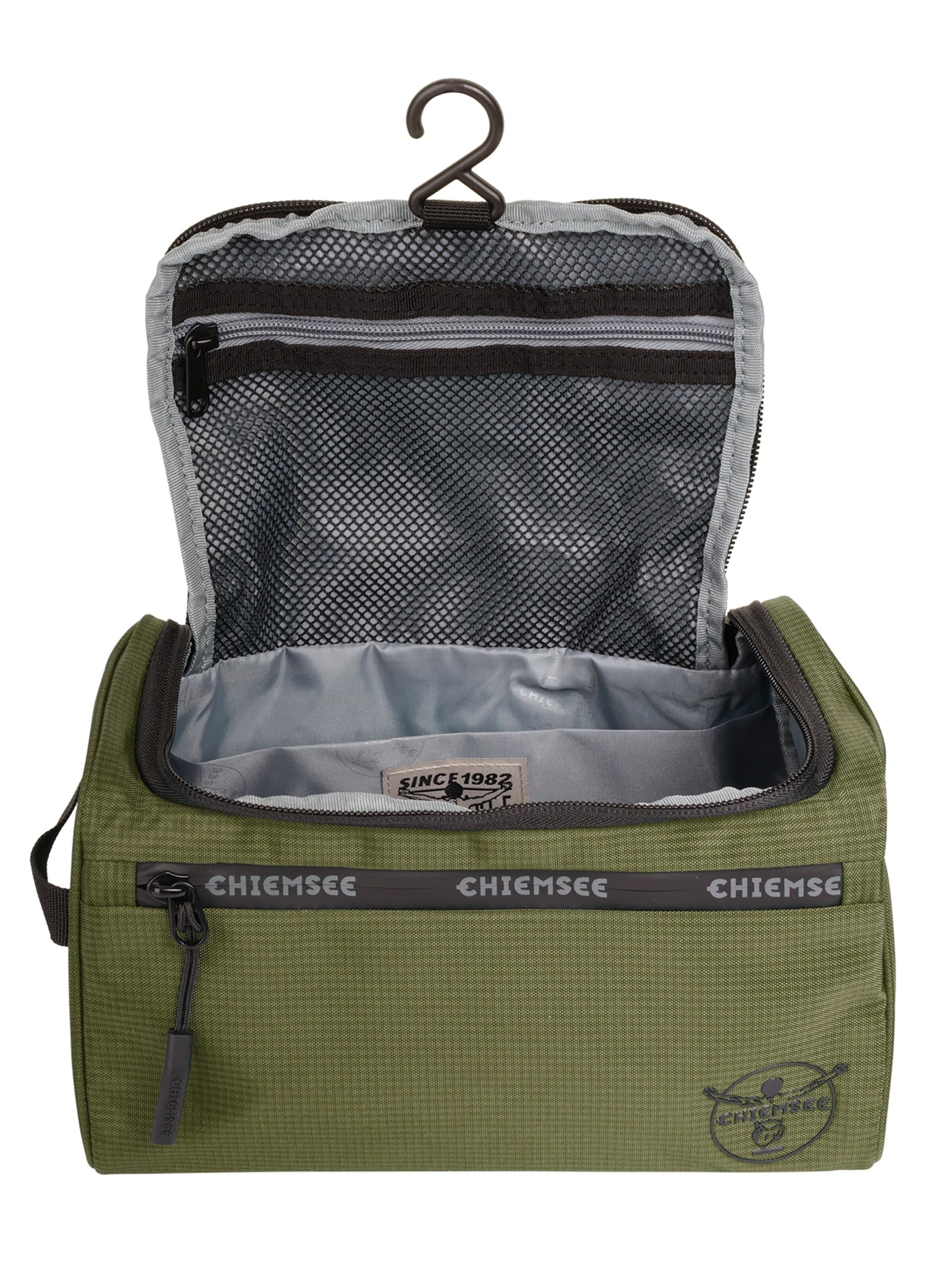 CHIEMSEE Toiletry Bag 'LIGHT N BASE' in Green