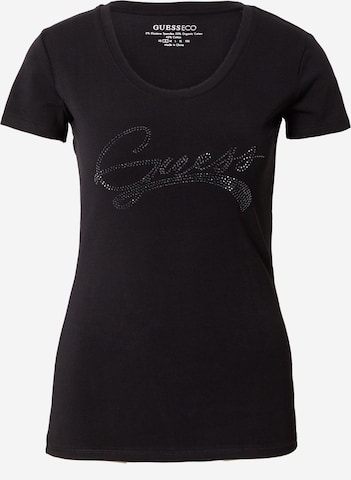 GUESS Shirt 'ADELINA' in Black: front